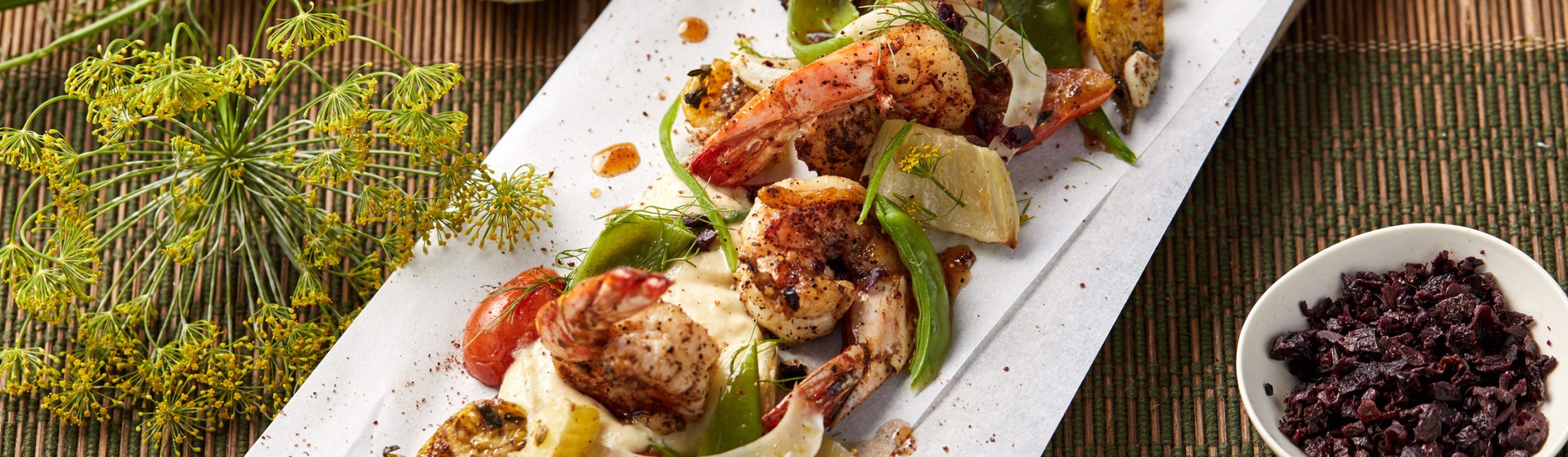 Warm Prawn Salad