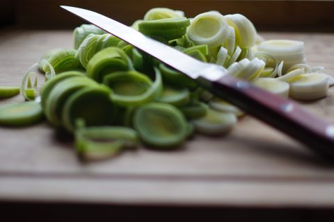 Potato Leek and Herb Soup