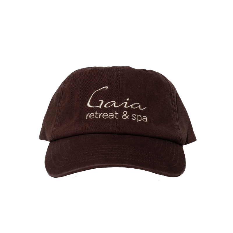 Gaia Brand Cap - Brown/Creme
