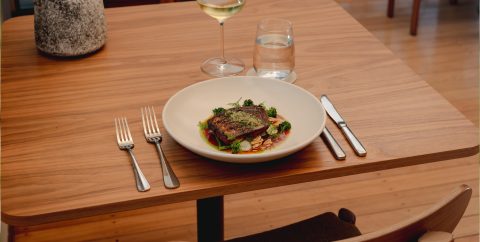 Snapper with Salsa Verde & Rustic Tomato Sauce